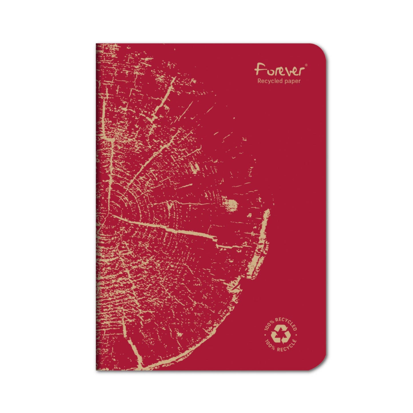 Clairefontaine "Forever" 100% Recycled Notebooks: Staple Spine - Grey