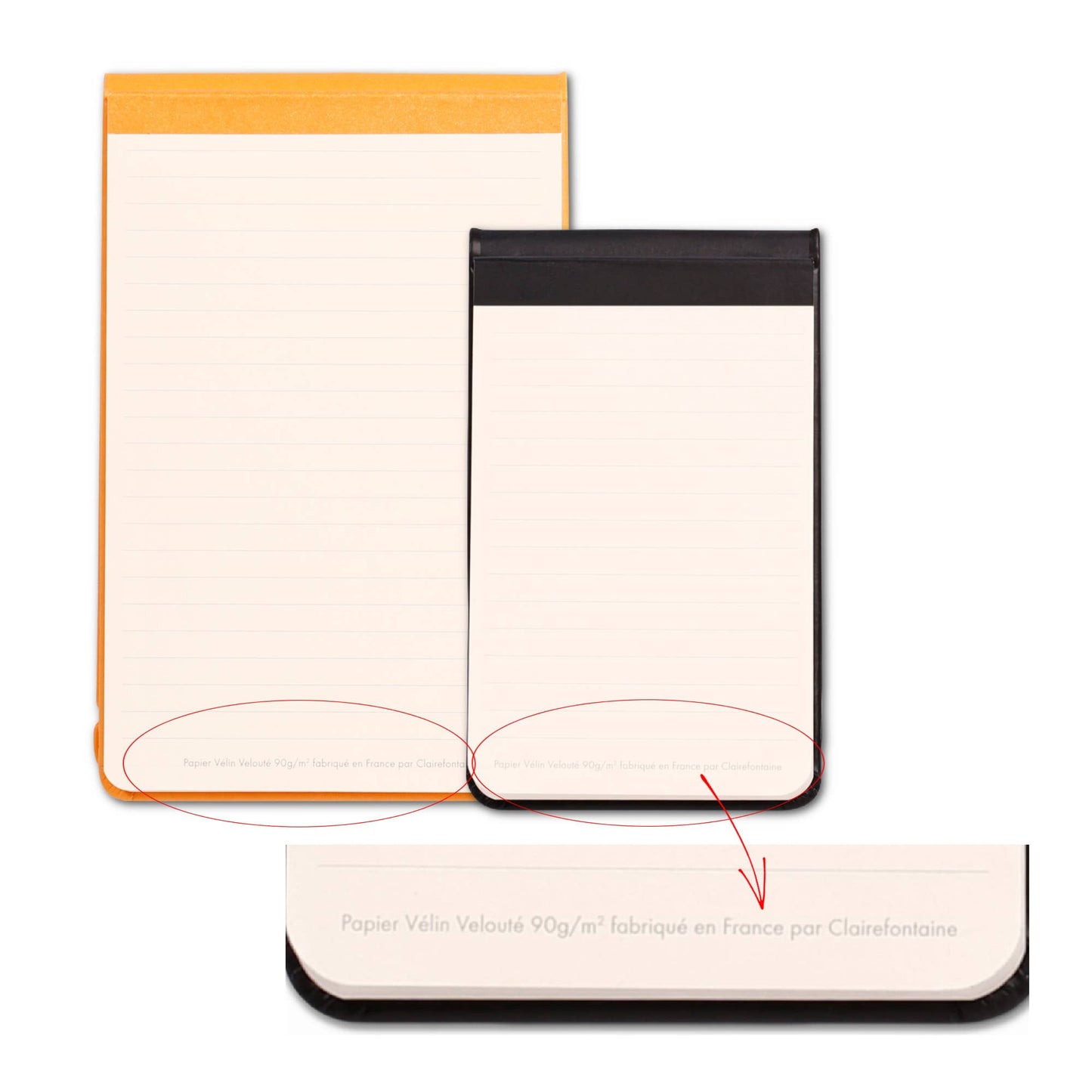 Rhodia Webnotepad - Reporter Style: A5 / Black