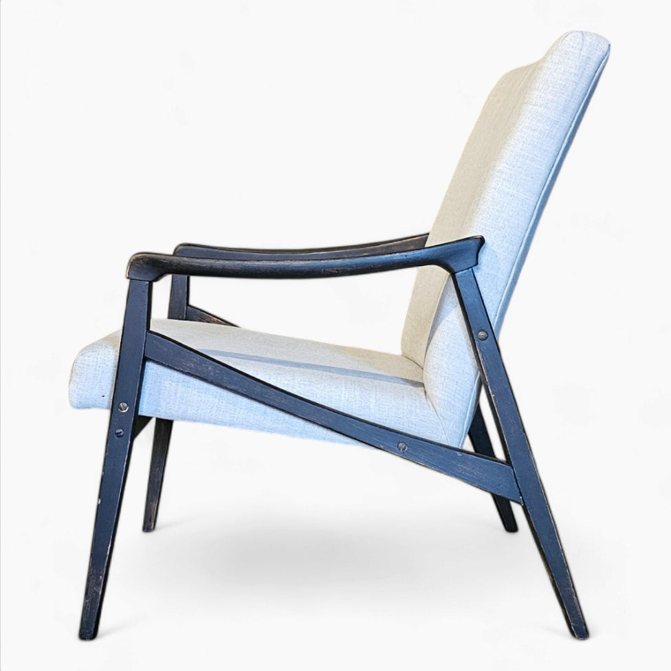 1960s Czech Mid Century Armchair