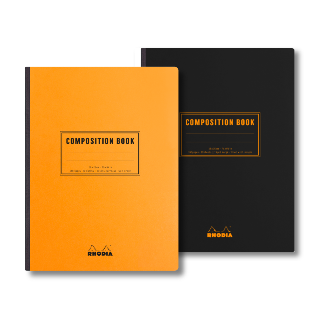 Rhodia Composition Book: Black