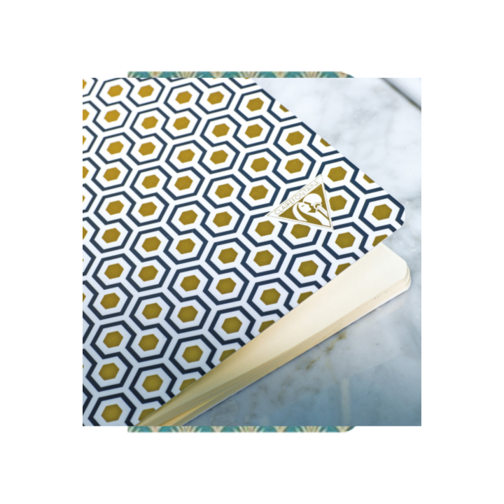 Clairefontaine Neo Deco Notebooks: Peacock Pattern