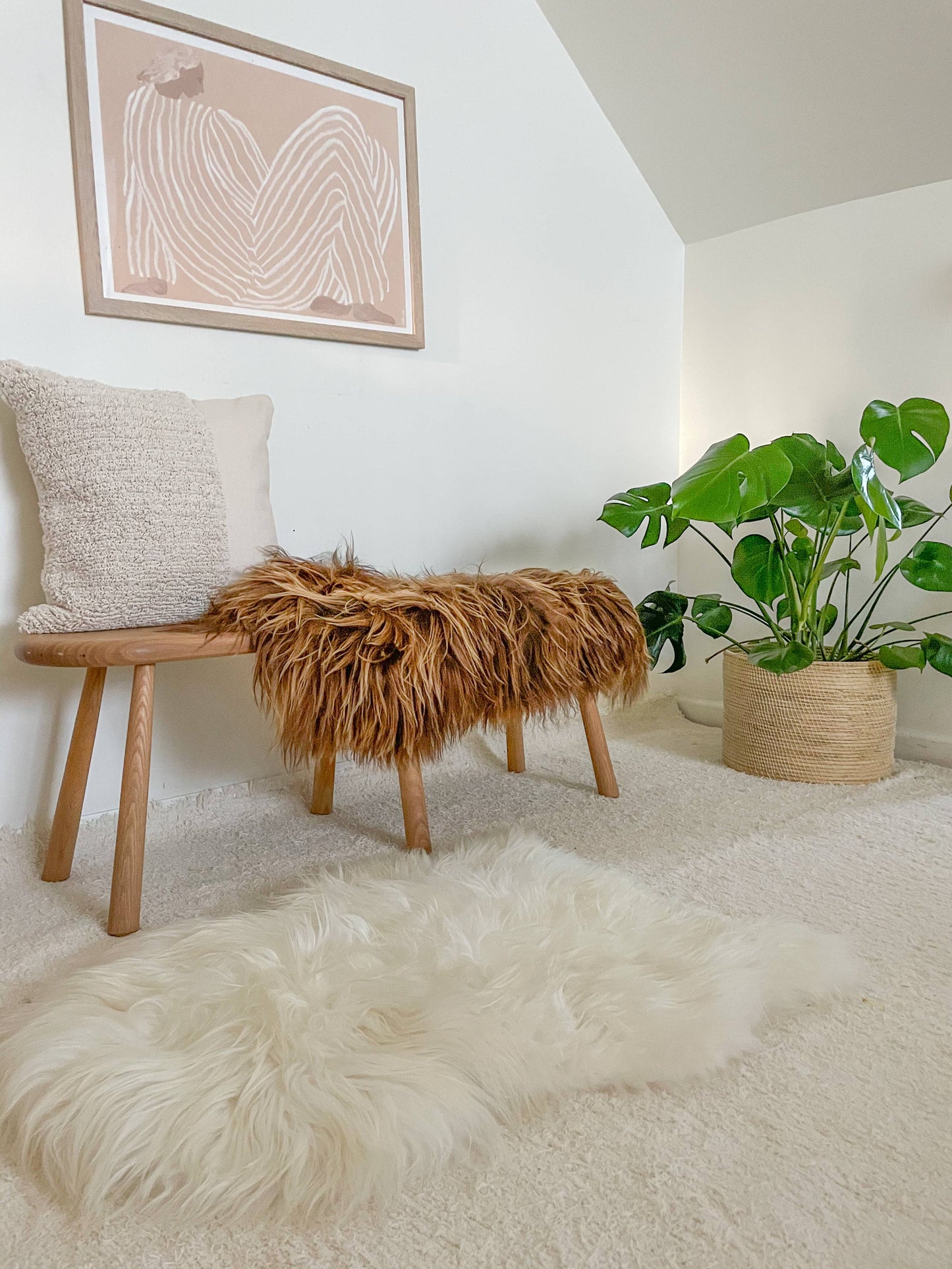 Lottie Icelandic Sheepskin: Small