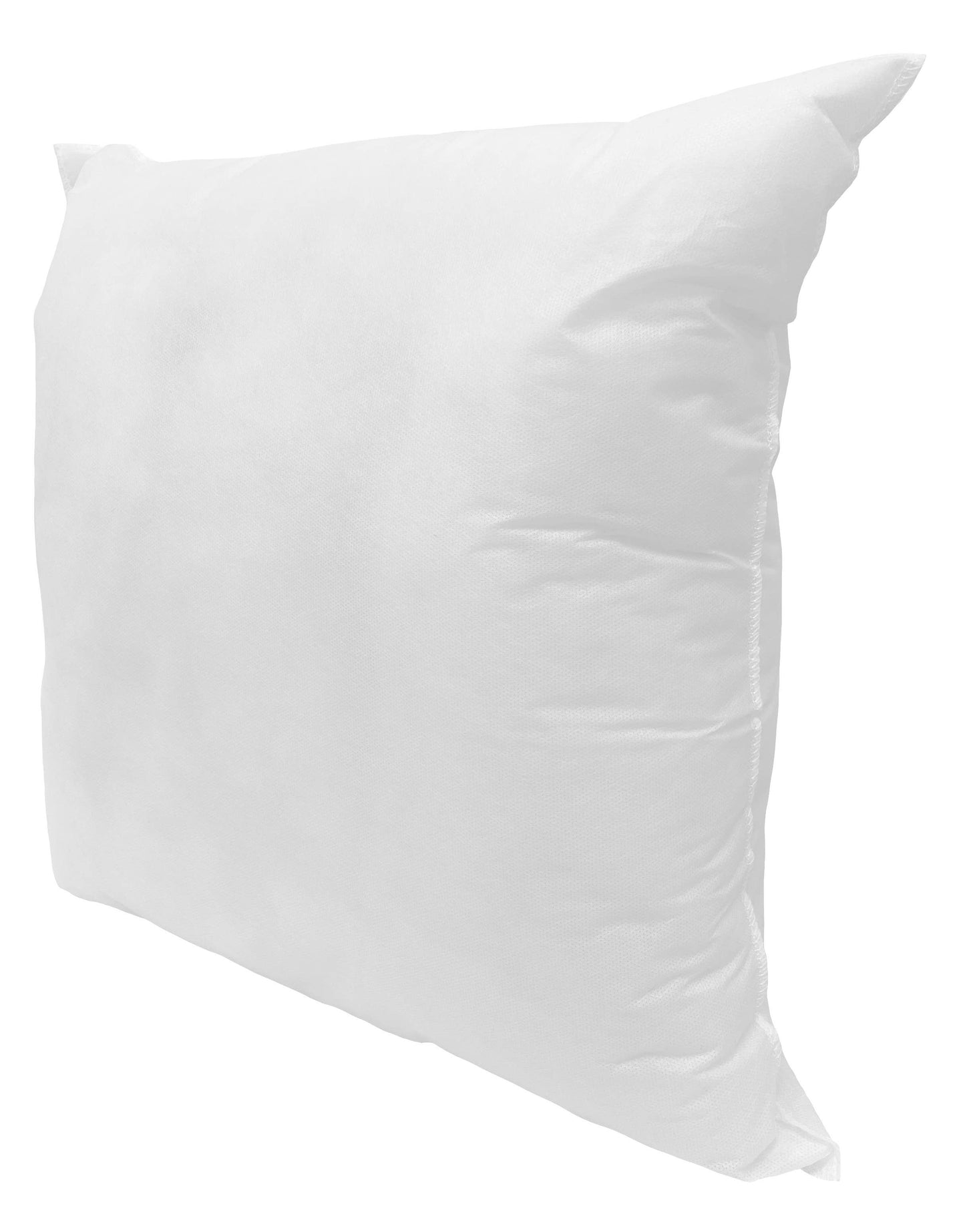 Emile Down Fill Decorative Throw Pillow Square Insert, White: 24" x 24"