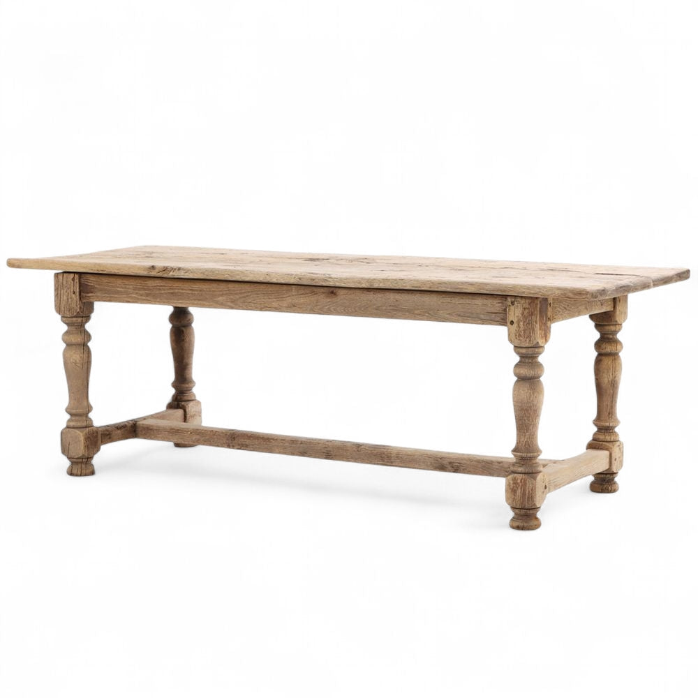 19th Century French Lift Top Farm Trestle Table