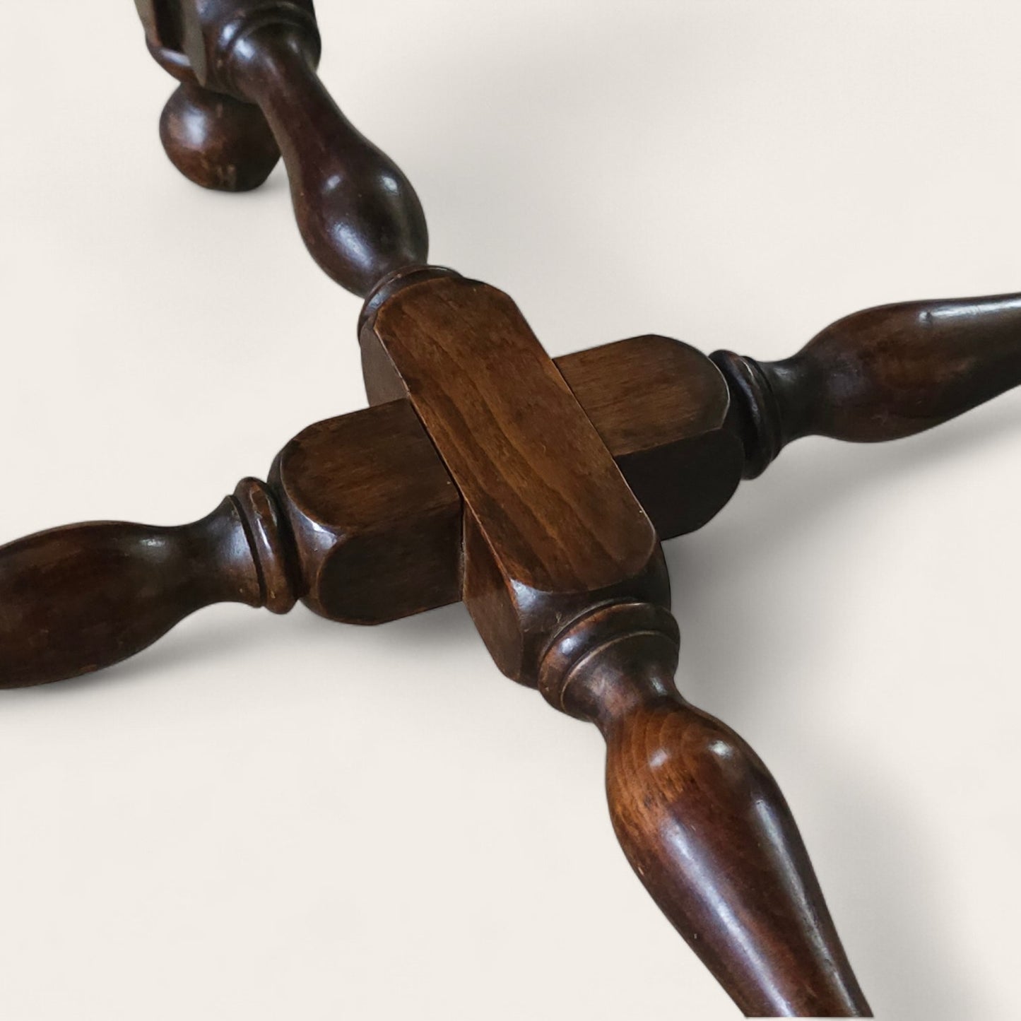 Early 20th Century Dutch Colonial Revival Oak Occasional Table