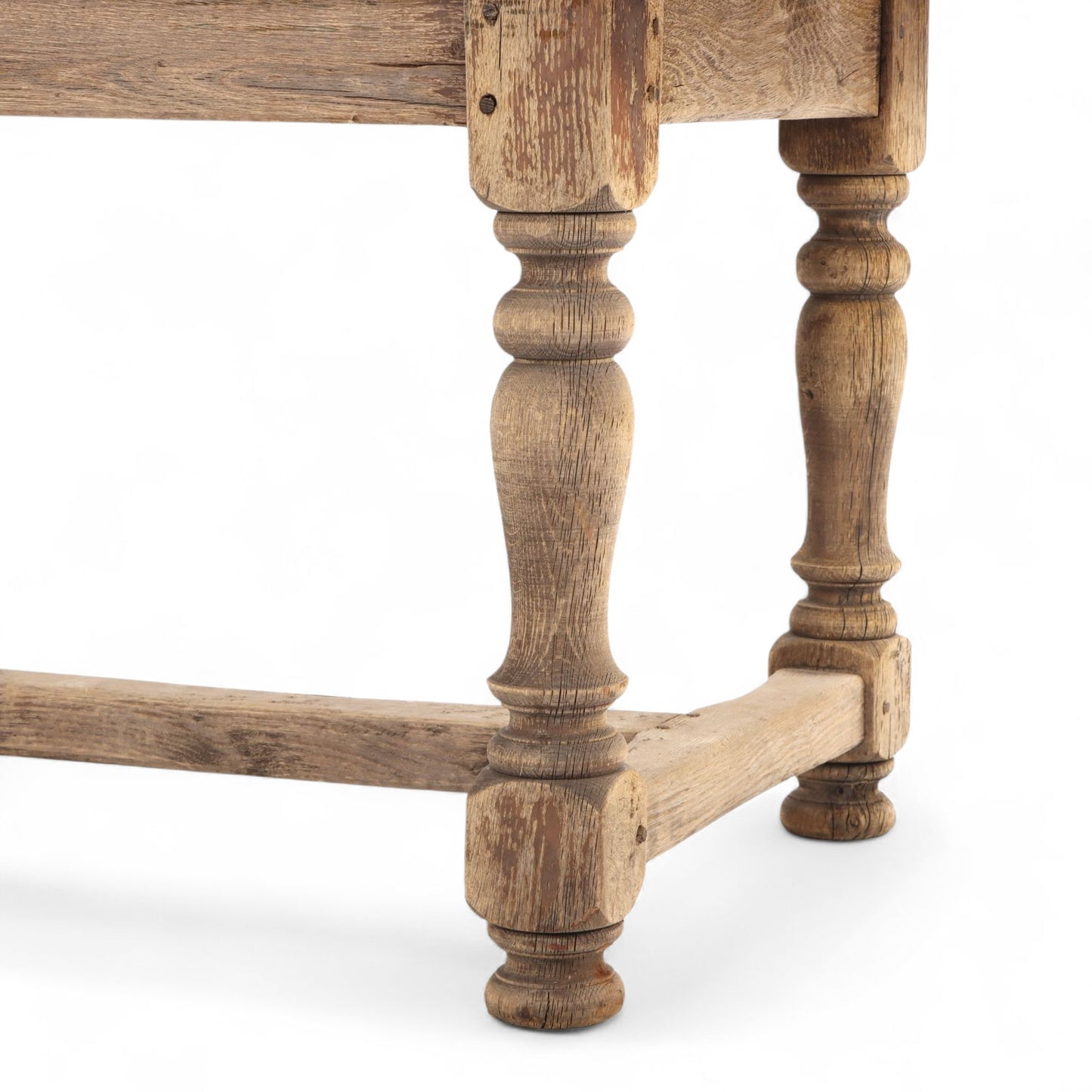 19th Century French Lift Top Farm Trestle Table