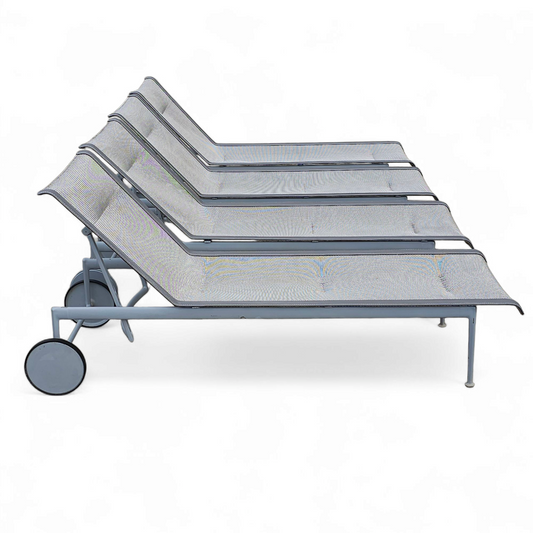 Set of Four Richard Schultz 1966 Collection Adjustable Chaises by Richard Schultz Design