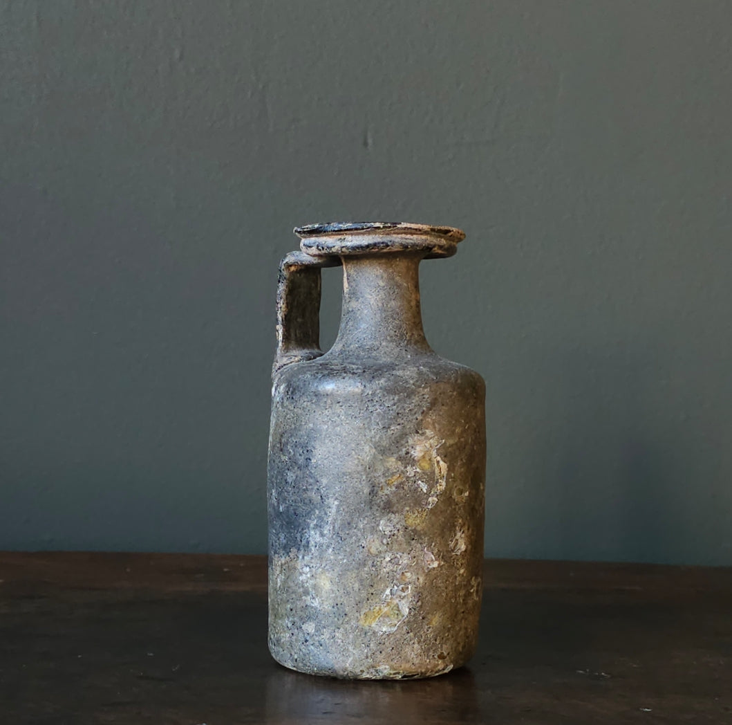 Roman Glass Unguent Bottle