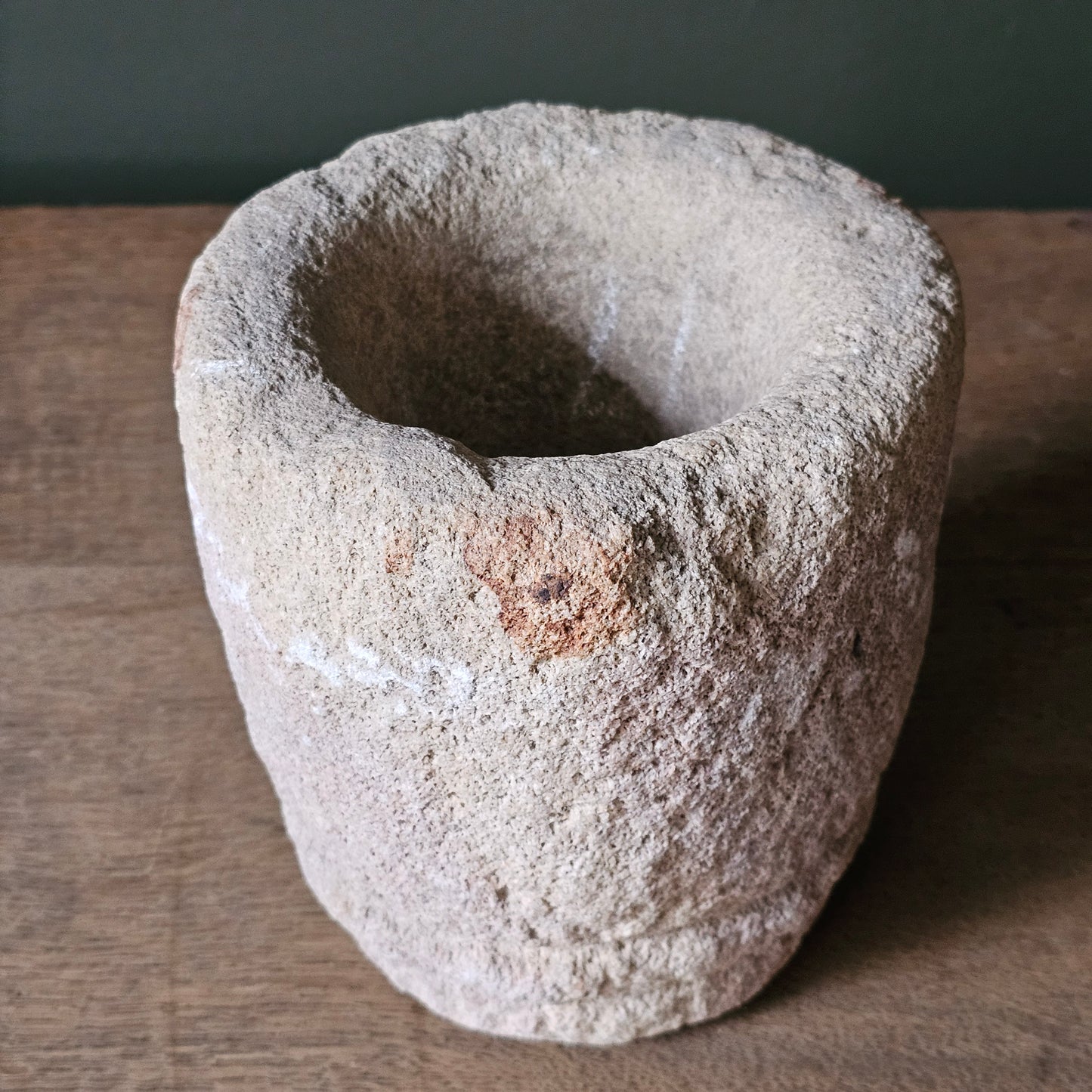 Antique French Limestone Mortar