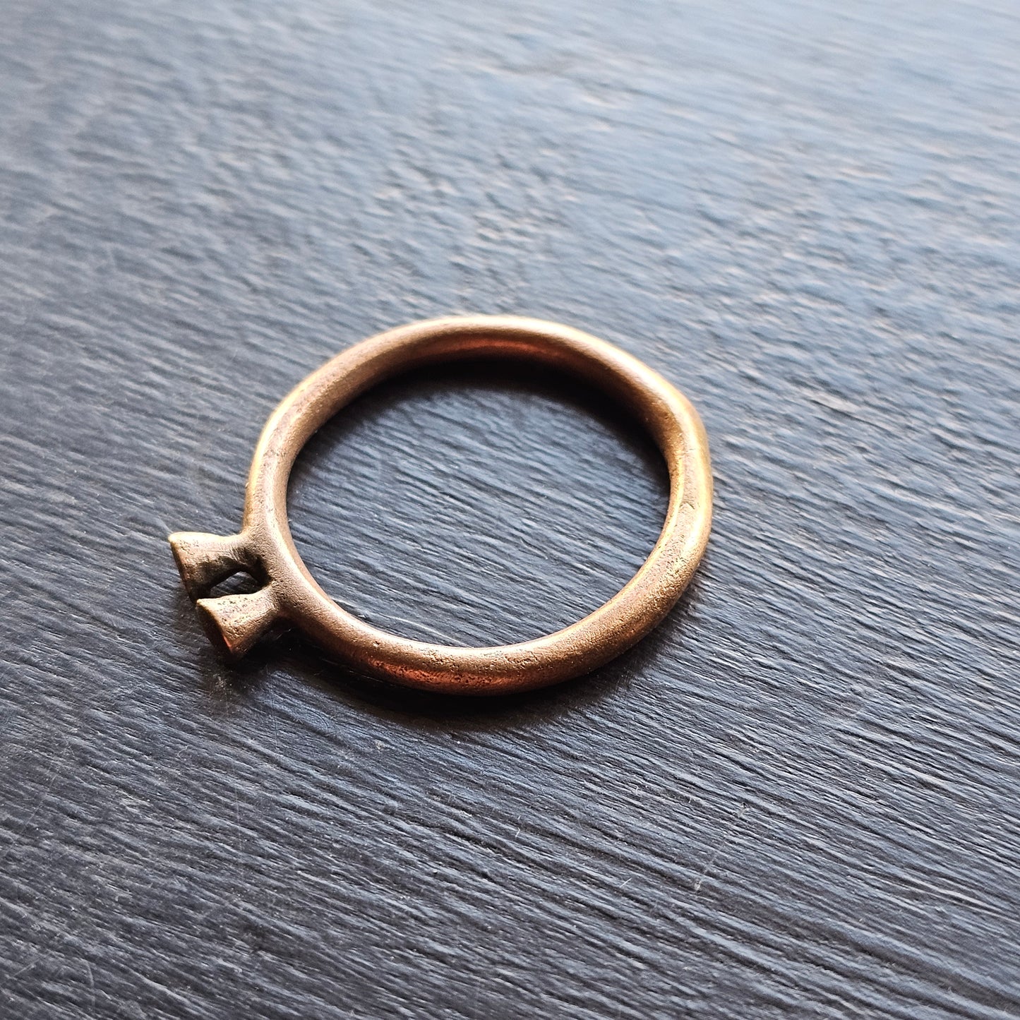 Bronze Age Proto-Money Ring, Size 12