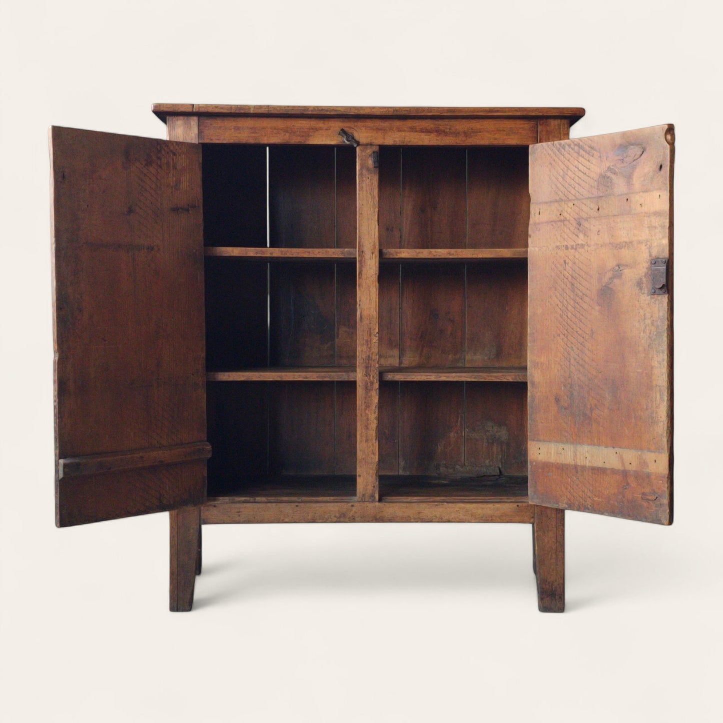American Mid-19th Century Pine Cupboard