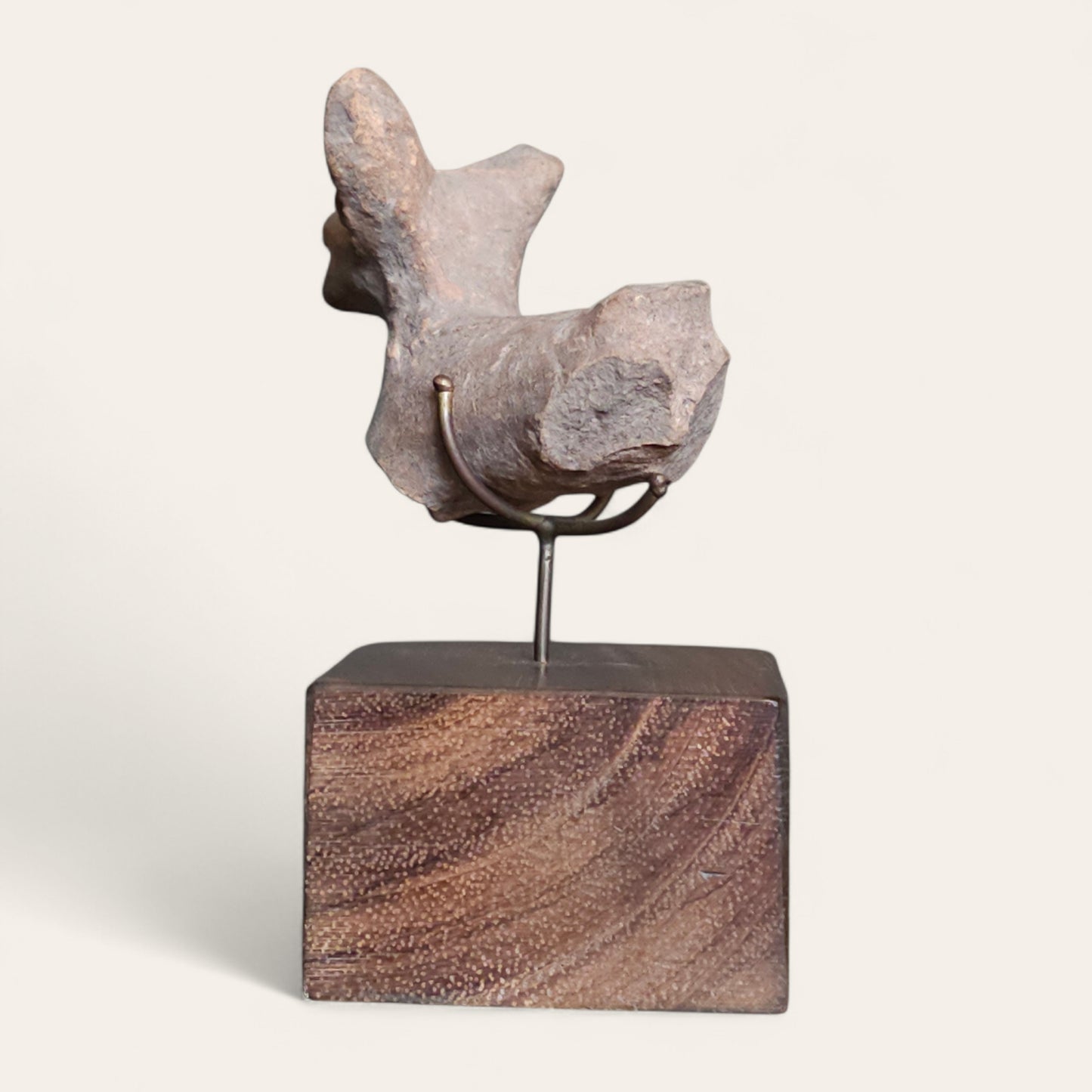 Western Asiatic Red Clay Zoomorphic Figurine
