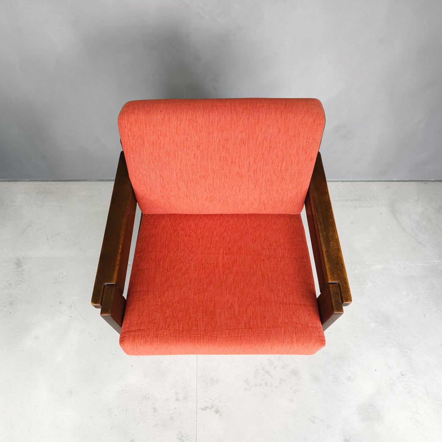 Pair Mid-Century German Oak Lounge Chairs, styled after Dieckmann