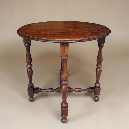 Early 20th Century Dutch Colonial Revival Oak Occasional Table