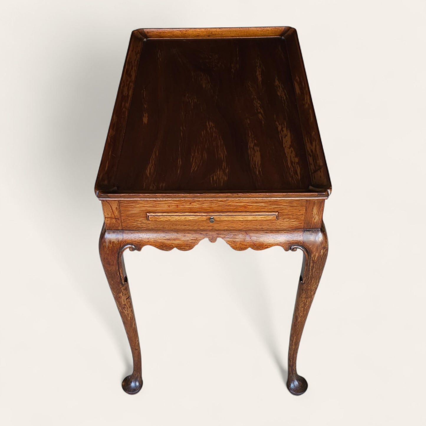 20th C Kittinger Georgian Style Mahogany Butler’s Side Table