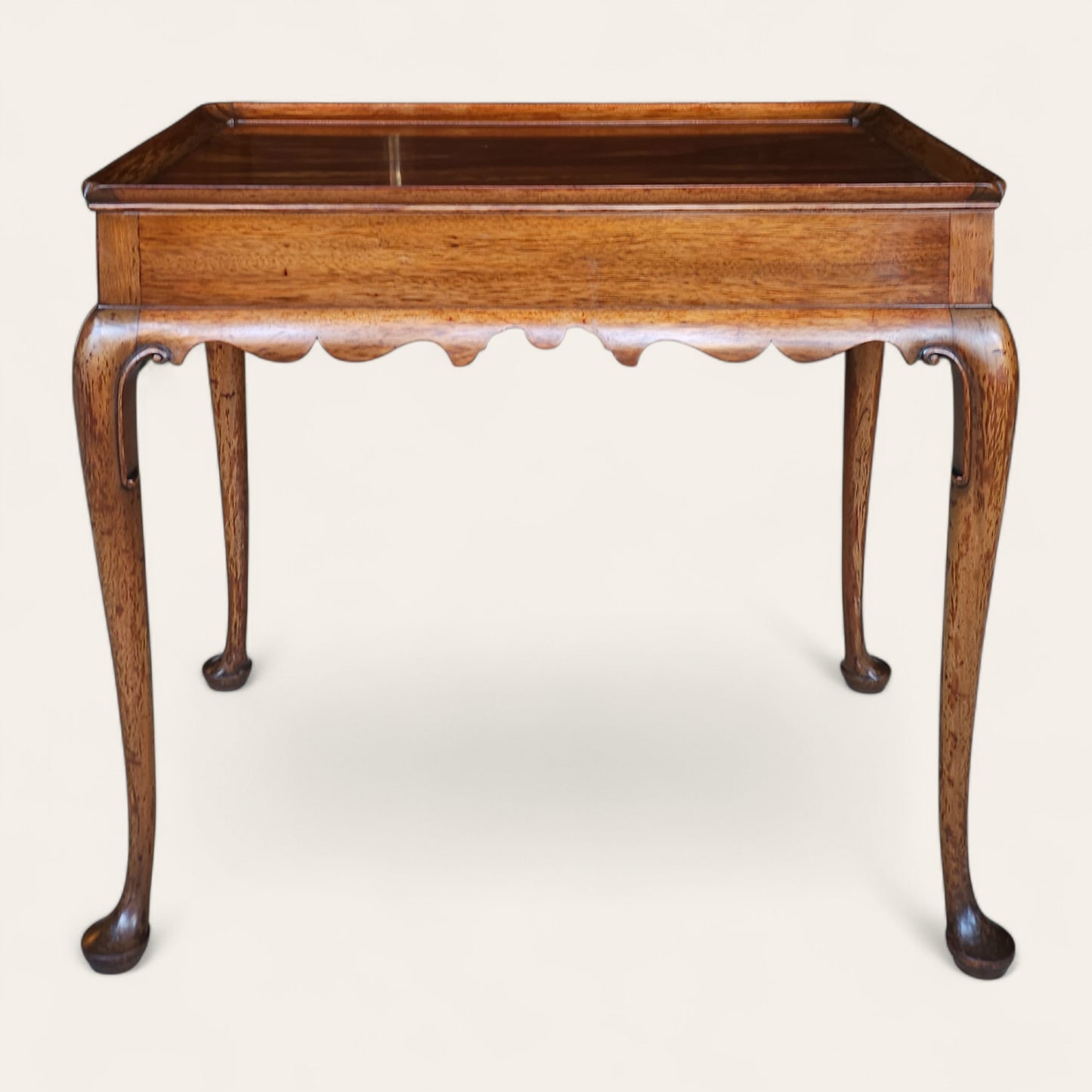 20th C Kittinger Georgian Style Mahogany Butler’s Side Table