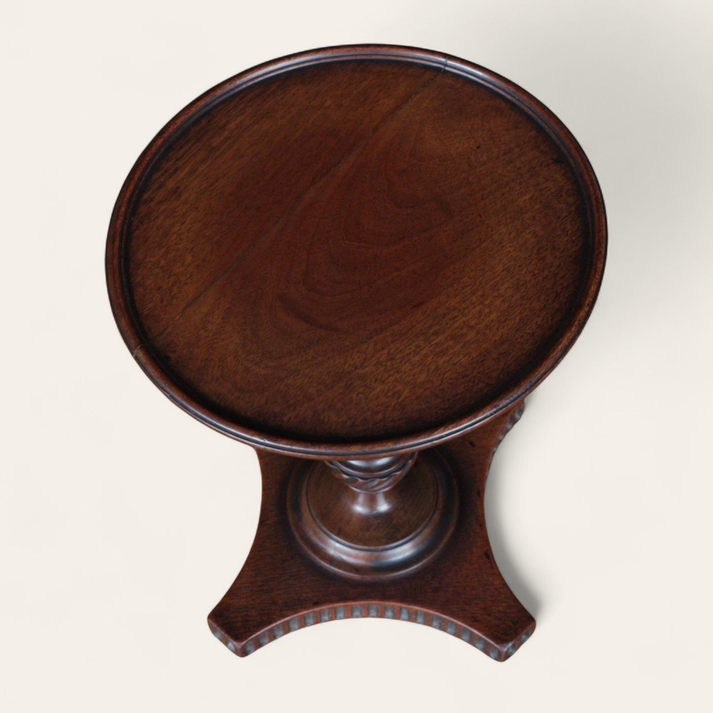 Near Pair of 19th C Mahogany Table-Top Stands