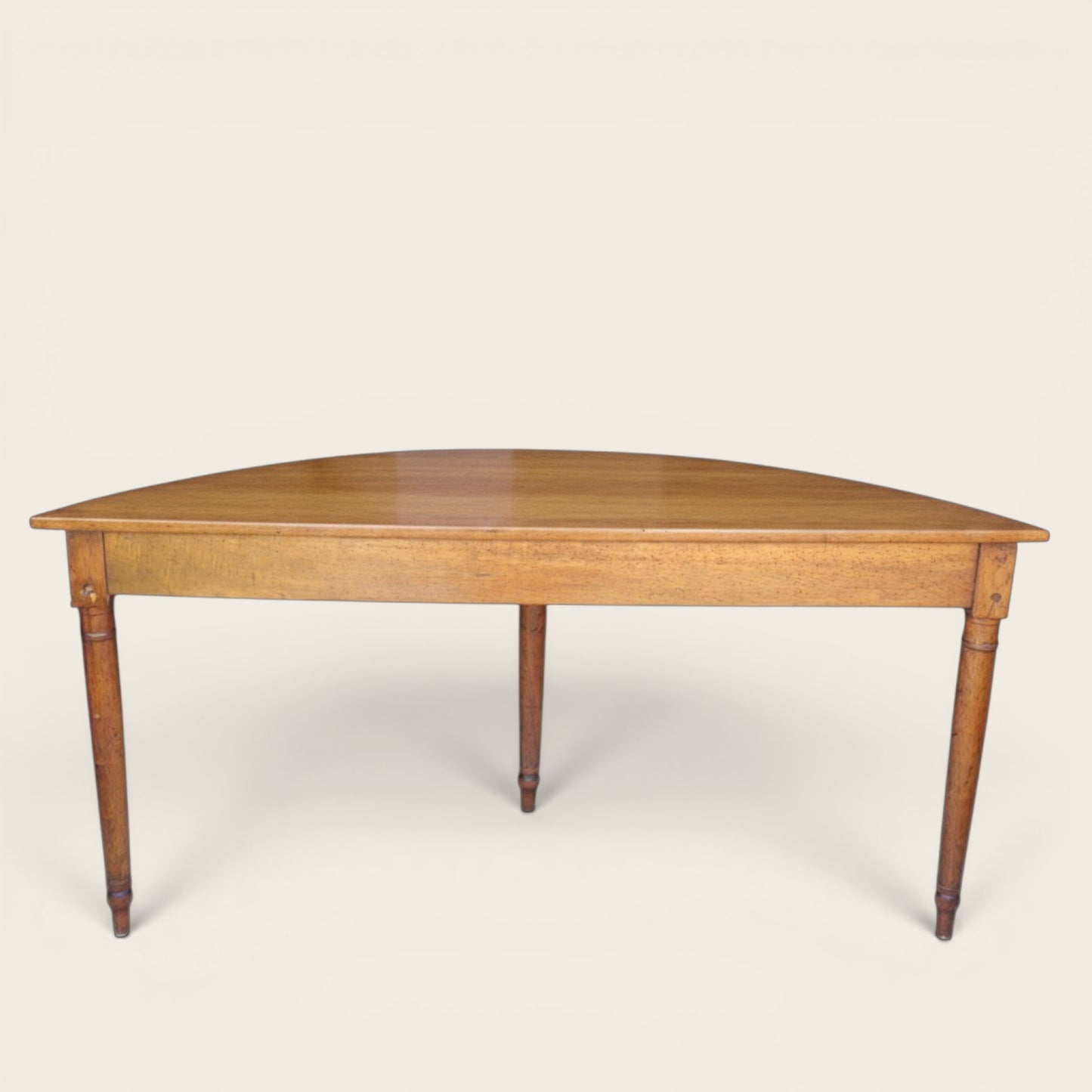 19th Century European Demi-Lune Console Table