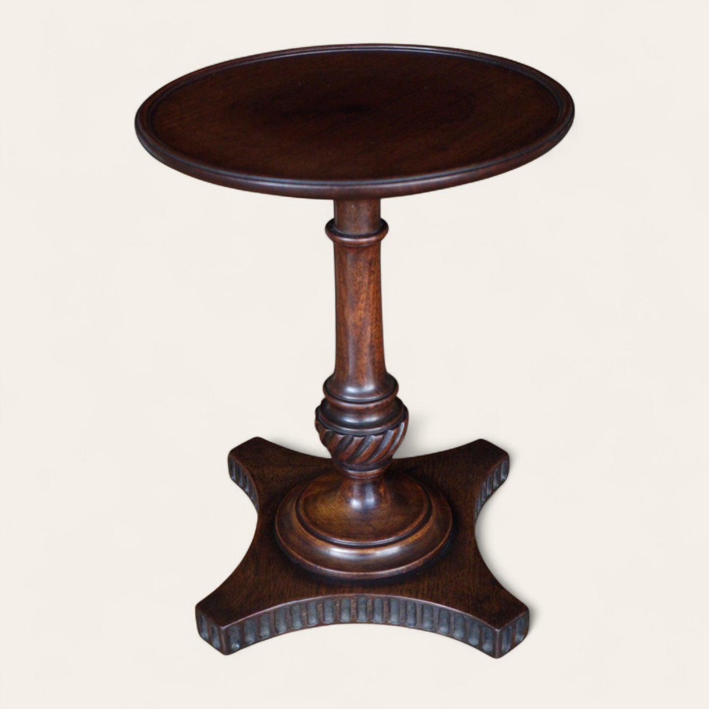 Near Pair of 19th C Mahogany Table-Top Stands
