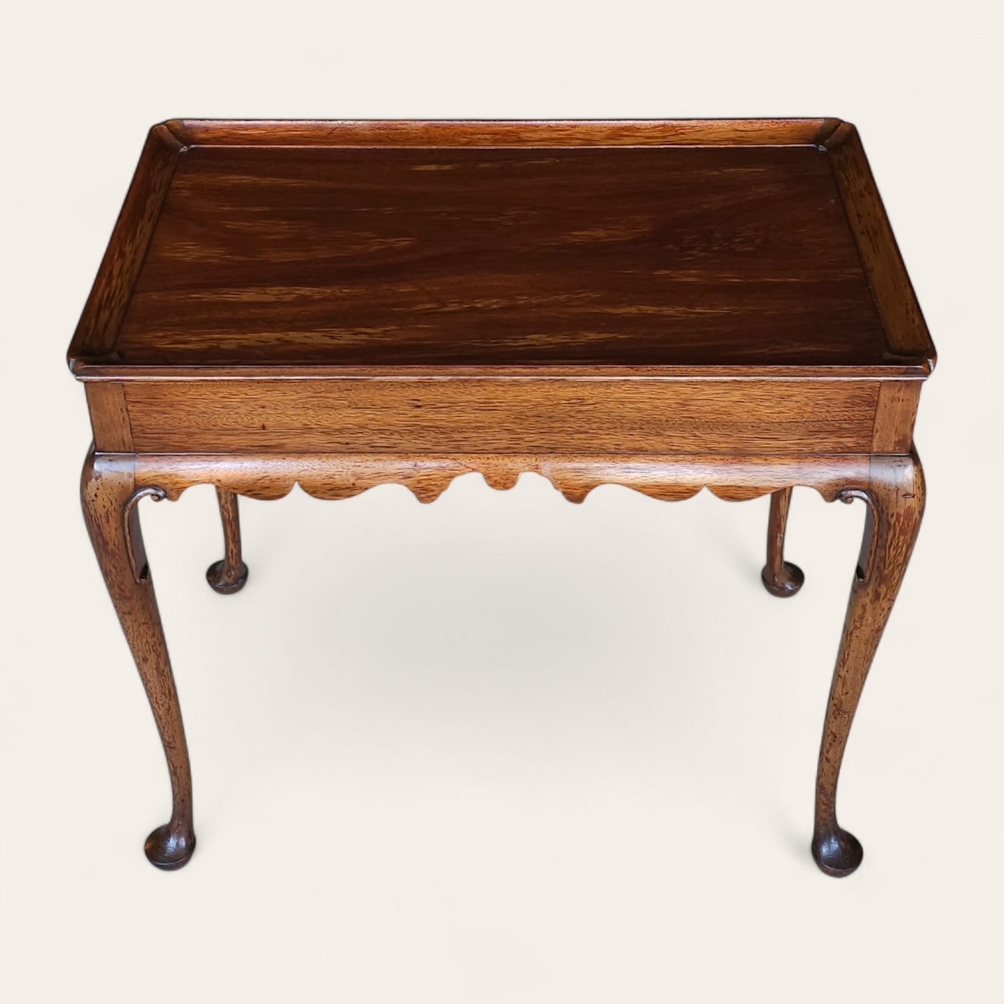 20th C Kittinger Georgian Style Mahogany Butler’s Side Table