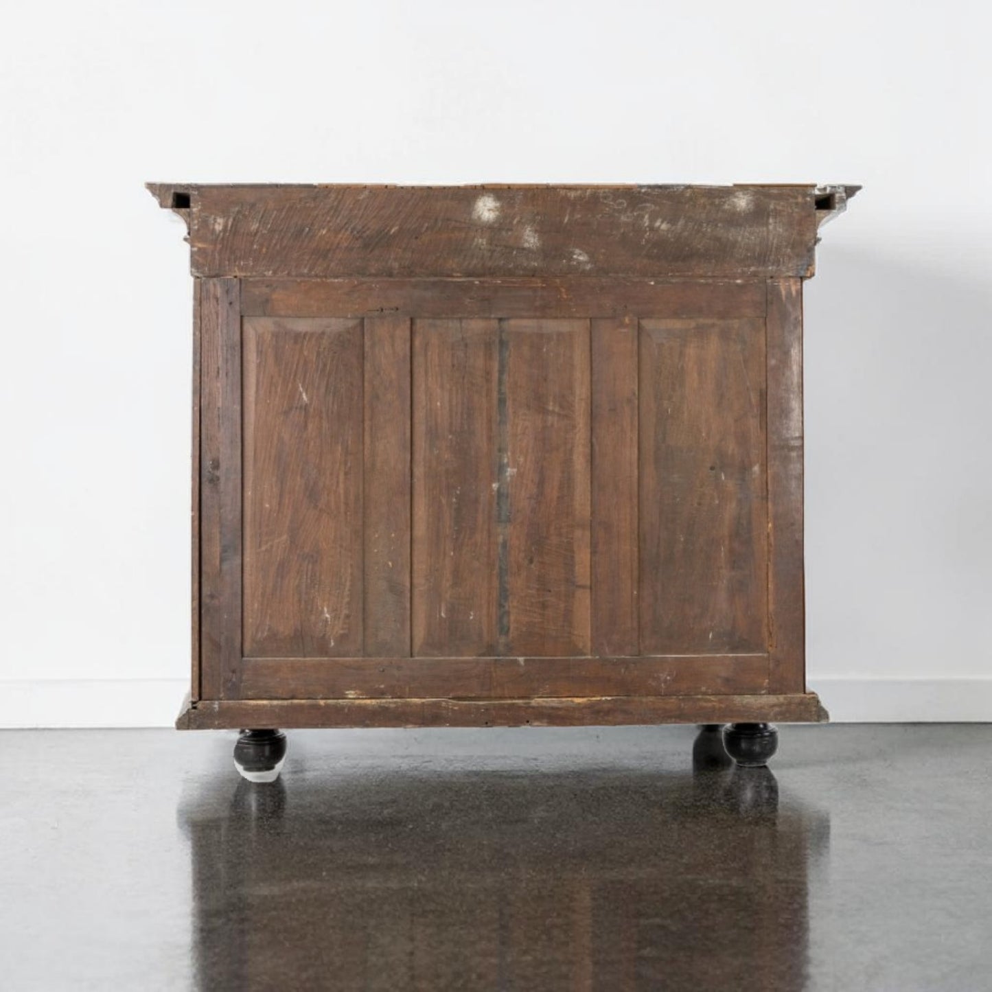 Monumental 17th Century Dutch Cabinet in Sculpted Oak