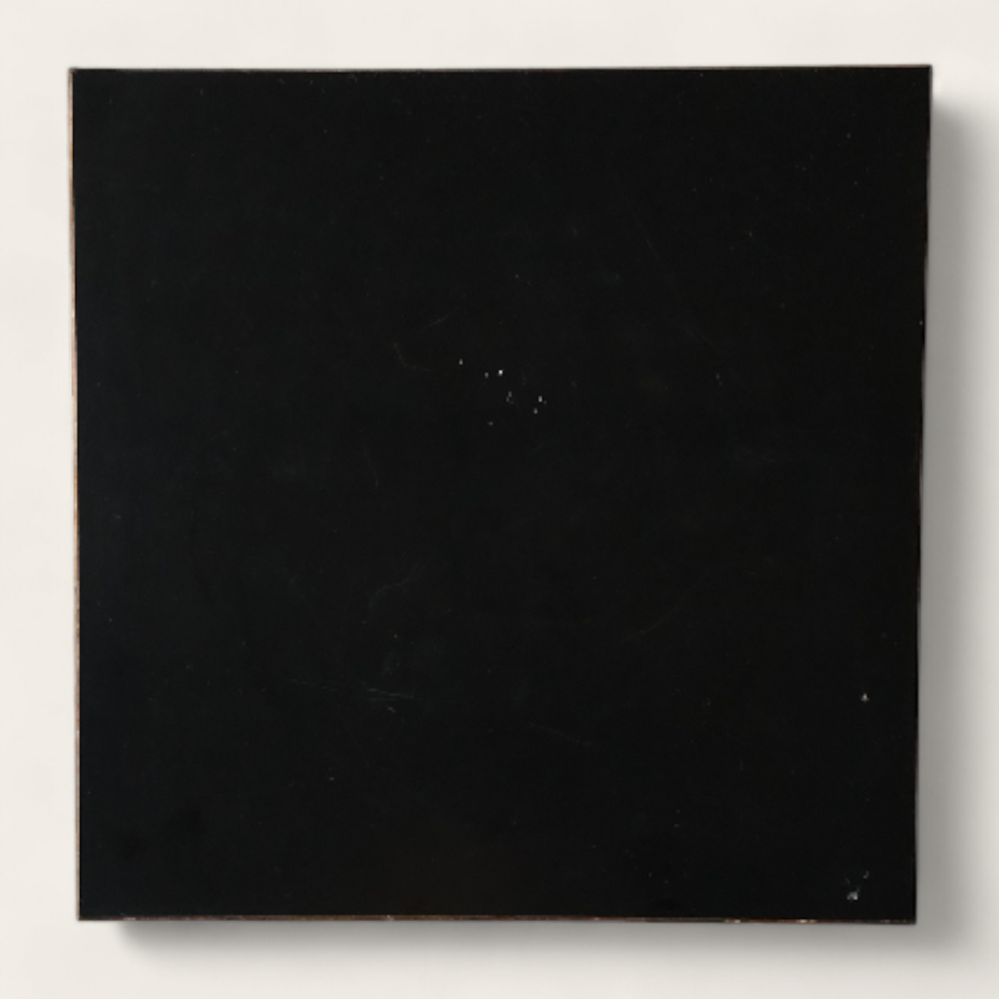 Burl Walnut & Ebonized Drinks Table / Pedestal, Styled after Biedermeyer 1960s