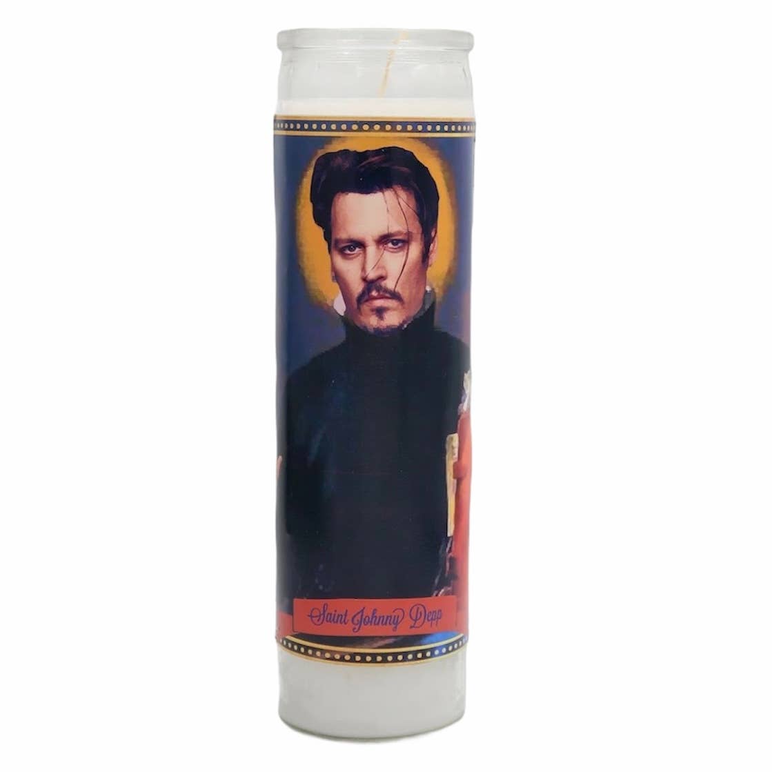 Johnny Depp Devotional Prayer Saint Candle
