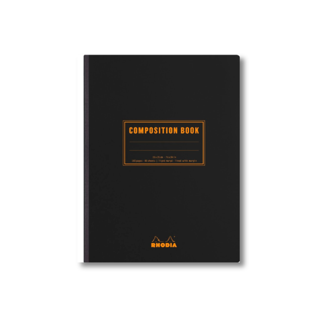Rhodia Composition Book: Black