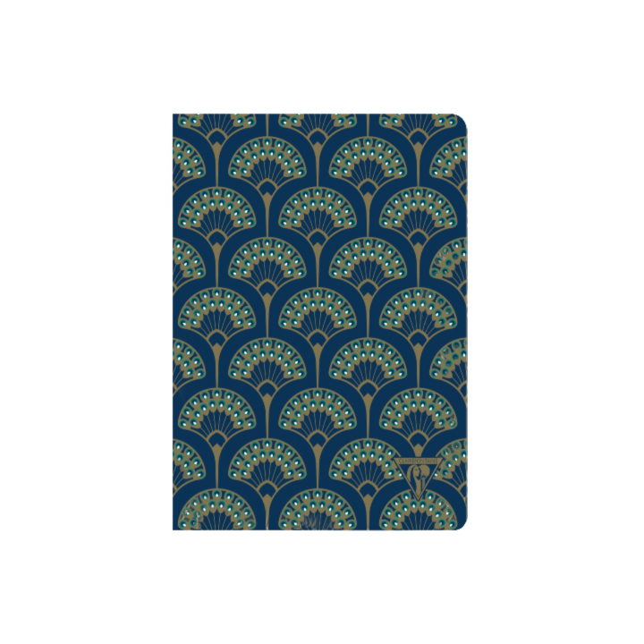 Clairefontaine Neo Deco Notebooks: Peacock Pattern